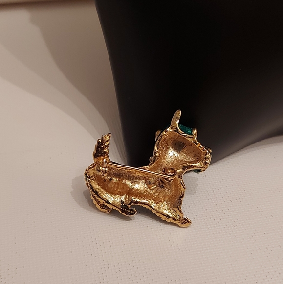 Vintage scottie dog pin - Picture 3 of 8